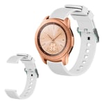Garmin Vivomove / Luxe / Style / 3 / Venu silicone stripe watch band - White