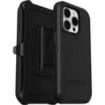 Otterbox iPhone 15 Pro Defender - Robust mobilskal med hög skyddsfaktor, svart