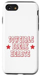 Coque pour iPhone SE (2020) / 7 / 8 Cowgirls Break Hearts Cowgirl drôle