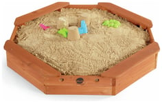 Plum Treasure Beach Wooden Sandpit - Natural