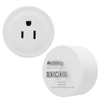 Mini Plug 10A WiFi Outlet Socket Remote Control Overload Protection Timer Fo NDE