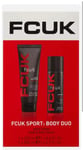 FCUK SPORT Body Spray & Hair & Bodywash Duo Gift Set For Men