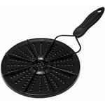 Diffuseur de chaleur pour cuisinière à gaz, plaque de cuisson noire (19cm de diamètre) - Gabrielle