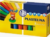Astra Plasticine 8 färger