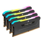 Corsair Vengeance RGB PRO SL Black 32GB 3200MHz DDR4 Memory Kit