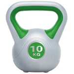 Urban Fitness Ufw0810 Kettlebell en Vinyle Unisexe, Vert Bouteille, 10 kg