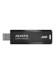 A-Data SC610 External SSD - 2TB - Musta - 2TB - USB-tikku