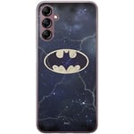 ERT GROUP mobile phone case for Samsung A14 4G/5G original and officially Licensed DC pattern Batman 003 optimally adapted to the shape of the mobile phone, case made of TPU