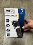 Wahl Mens Rechargeable Cord/Cordless Hair clipper Trimmer Grooming Set