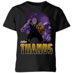 Avengers Thanos Kids' T-Shirt - Black - 5-6 Years