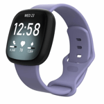 Fitbit Versa 3/Sens Armband Silikon - Lila - TheMobileStore Fitbit-klockor