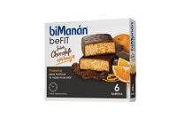 biManán 8470001554451, Choklad, Orange, 27 g, Choklad, Vitamin B1, Vitamin B6, Vitamin C, Vitamin E, 91 kcal, 338 kcal