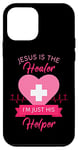 iPhone 12 mini Christian Nurse Women’s Jesus The Healer Gospel Graphic RN Case