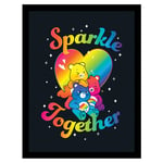 Care Bears Sparkle Together Inramad Poster