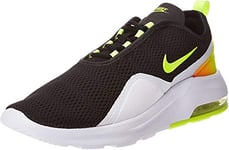 Nike Homme Air Max Motion 2 Chaussures d'Athlétisme, Multicolore (Black/Volt/White/Total Orange 000), 44 EU