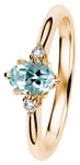 Kohinoor Rosa diamant akvamarin ring 033-260K-04A