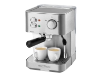 ProfiCook PC-ES 1109 - Kaffemaskin med cappuccinatore - 15 bar - rostfritt stål