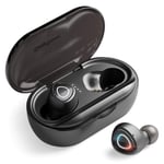 VJJB Hi Definition Dual Dynamic Driver Earbuds for Music and Live Streaming, Earphones with Microphone and In-line Control, Gift Package