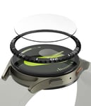 Ringke Bezel Styling skyddsram + Glass Combo Samsung Galaxy Watch 7 44mm Svart