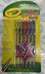 Crayola Glitter Gel Pens - 6pk Brand New