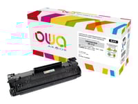 Owa - Svart - Kompatibel - Tonerkassett (Alternativ För: Hp Cb435a) - För Hp Laserjet P1005, P1006, P1007, P1008, P1009