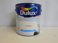 Dulux Smooth Emulsion Matt Paint - Just Walnut - 2.5L - Walls and Ceiling 