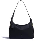 Radley Black Shoulder Bag Polyester Top Zip Medium Handbag Finsbury Park RRP£149