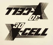 Decal Logo  X-Cell .30 1 each