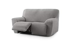 Eysa 3D Housse de canapé, Gris Clair, 2 Places