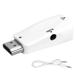 HD Multimedia Interface Hane till VGA Hona Konverter Adapter för PC Laptop Projektor