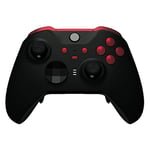 eXtremeRate Scarlet Red Replacement Buttons for Xbox One Elite Series 2 Controller, LB RB LT RT Bumpers Triggers ABXY Start Back Sync Profile Switch Keys for Xbox Elite Series 2 Core