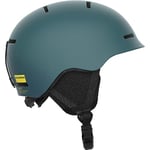 Salomon Orka Kids Helmet Ski Snowboarding, Easy to adjust fit, Lightweight, Grey, KS 4953