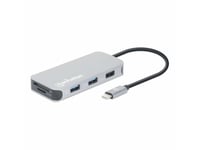 Manhattan 130615 Usb-C® Dockingstation Passar Märkena: Univerzálny Usb-C® Power Delivery