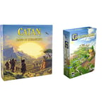 Catan Studios Dawn of Humankind: Catan Board Game Ages 12+ 3-4 Players 90+ Minutes Playing Time, CN3206 & Z-Man Games | Carcassonne | Board Game | Ages 7+ | 2-5 Players | 45 Minutes Playing Time