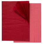 Dragspelspapper A4 (210x297 mm) 2-pack, röd & rosa