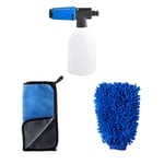 nilfisk rengjøringskit til høytrykkspylere car cleaning kit ( towel + glove c & super foam sprayer)