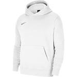 Nike Fille Park 20 Sweat à Capuche, Blanc/Loup Gris, XS (122-128 cm)