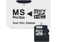 Karta Connect IT MS PRO DUO 2x Micro SDHC DUAL SLOT