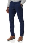 Hackett London Men's Texture Chino Shorts, Blue (Navy), 36W/32L