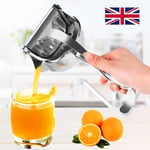 Lemon Orange Fruit Juicer Manual Juice Squeezer Hand Press Machine Kitchen Home