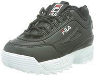 FILA Disruptor kids Sneaker Mixte enfant, noir (Black), 33 EU