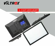 Viltrox L116T LED Video Fill Light 3300-5600K CRI95+ for Canon Nikon DSLR Camera