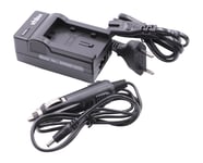 vhbw Chargeur de batterie compatible avec JVC Everio GZ-HM845BEU, GZ-HM960, GZ-HM960BEU, GZ-MG680 batterie appareil photo digital, DSLR, action cam