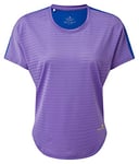 Ronhill T-Shirt Life Agile S/S pour Femme, Femme, RH-005517, Lilas/Azurite, 42
