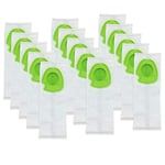 Vaorwne 15 Pcs Vacuum Cleaner Accessories Dust Bags Cleaning Bag Replacement Parts Fit for Gtech Pro ATF301 Vacuum Cleaner