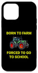 Coque pour iPhone 12 mini Agriculteur Tracteur Paysan Agriculture Enfants Cadeaux