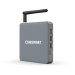 Orbsmart Android TV Box 4K (Ultra HD) HDR Smart Mini PC (processeur Quad-Core, 8 Go de RAM DDR4, HDMI 2.0, Wi-FI + Bluetooth)