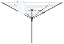 Vileda 50m 4 Arm Rotary Outdoor Washing Line