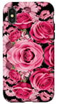 Coque pour iPhone X/XS Rose Flower Girls, pour les admirateurs de beauté florale