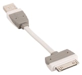 10cm Short  Sync and Charge Cable O;D Apple Dock 30-Pin  -White